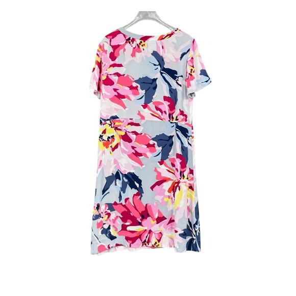 Joules Krista Bold Colorful Floral Print Knee Length Spring Summer Shift Dress - Picture 9 of 12